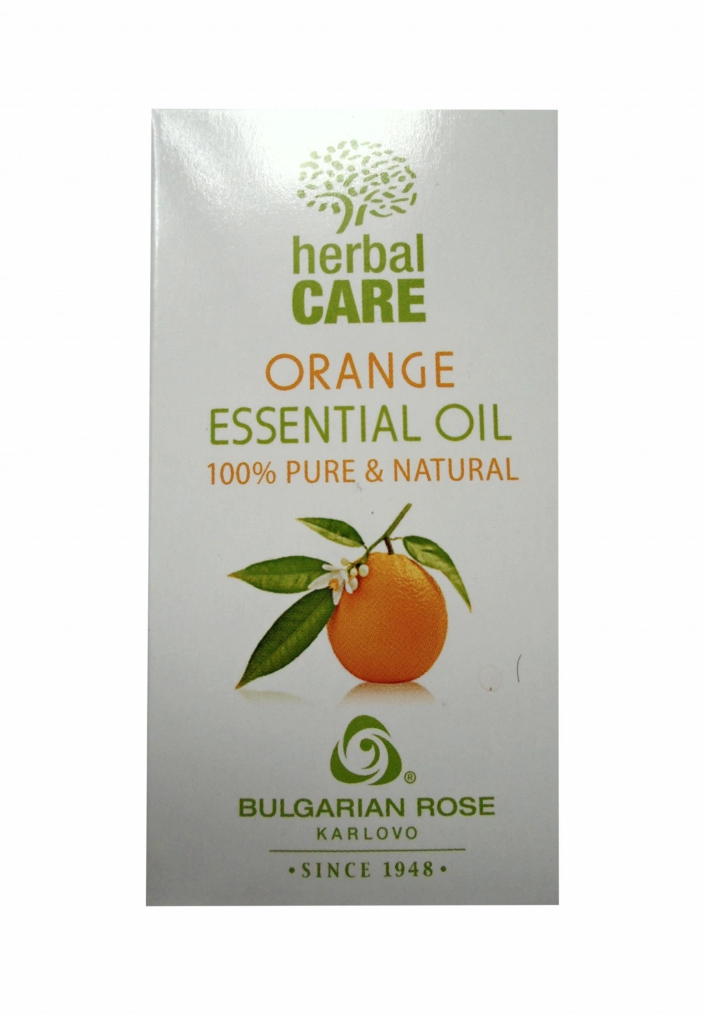 Портокалово масло Herbal Care, Orange, Bulgarian rose, 10 мл